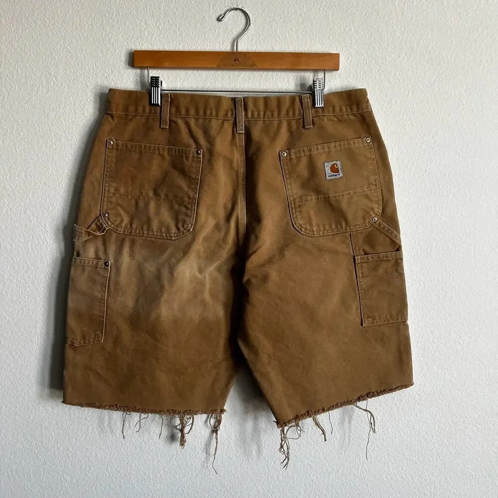Carhartt brown double knee work wear carpenter pants